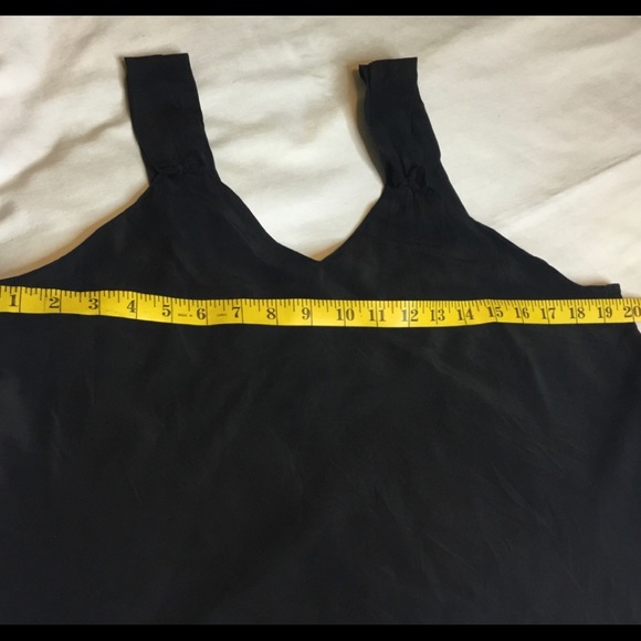 Stanley Nelson Black Sz Large 100% silk Tanktop - Picture 4 of 8
